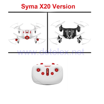 Syma X20 POCKET Mini RC quadcopter - Click Image to Close